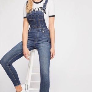 Free People Overalls with Frayed hem